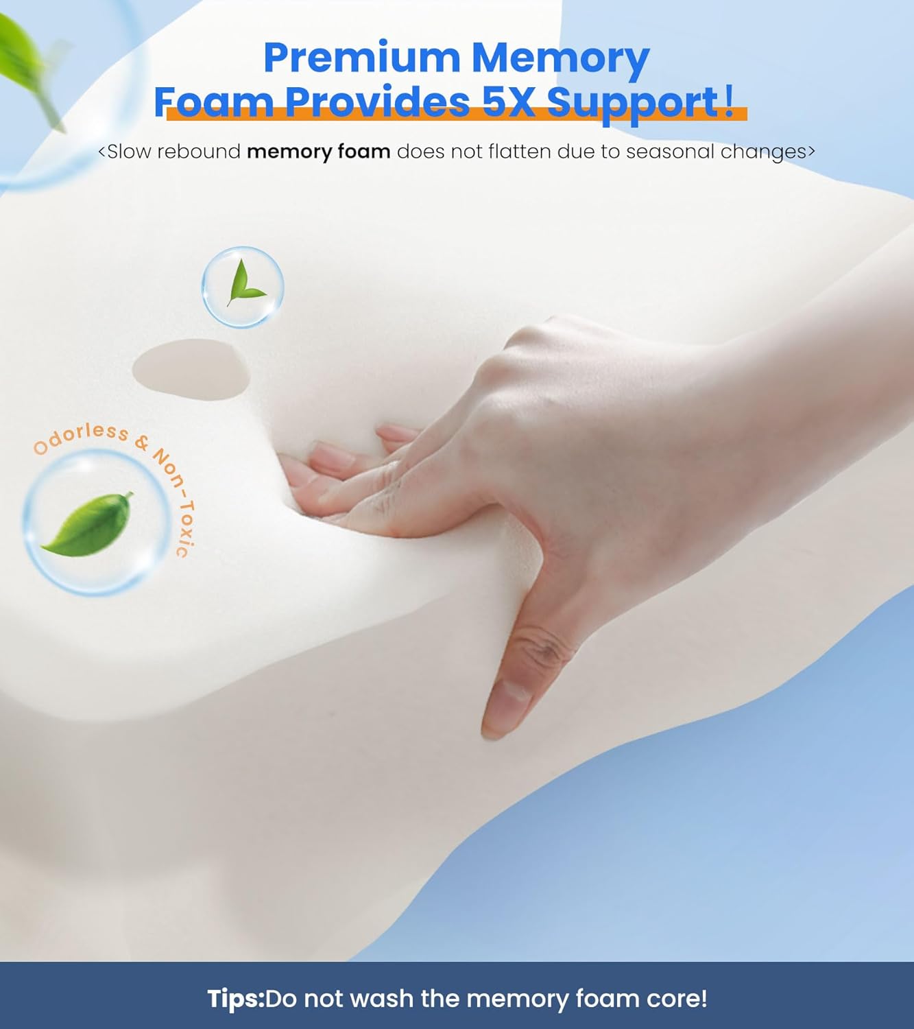 Orthopedic Cervical Pillow for Neck & Shoulder Pain Relief